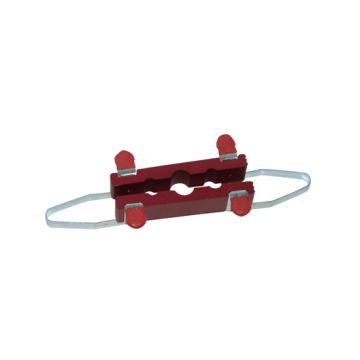 Morsa con ganasce protettive/attacco Buzetti - per prodotti cilindrici diametro = 6+8+14mm 5078