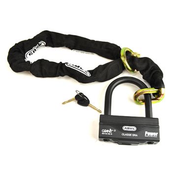 Lucchetto a catena ART 4 120cm Abus Black Loop