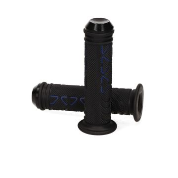 Set maniglie + contrappeso nero/blu universale DMP diametro =22/26mm