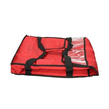 Zaino riscaldante isolante (pizza/sushi) rosso