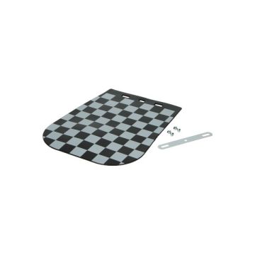 Bandiera con finitura nera/bianca