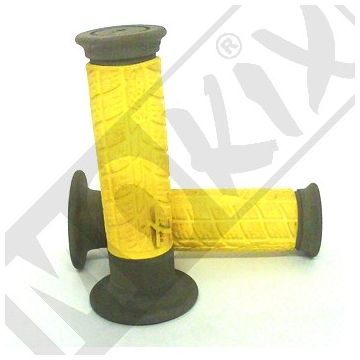 Manopole Progrip 717 S.B grigio/giallo