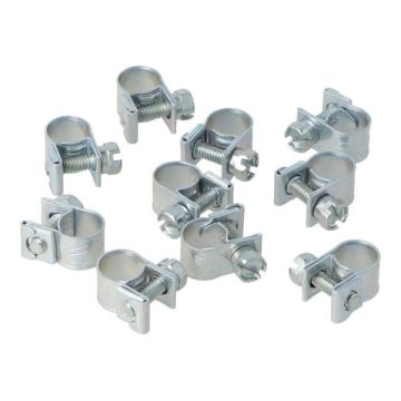 Fascetta per tubi a gas 7-9mm 10 pezzi