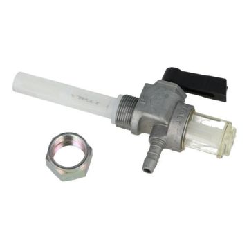 Rubinetto benzina filettato sinistro (prodotto in Italia) Simson m16x1 6mm OMG