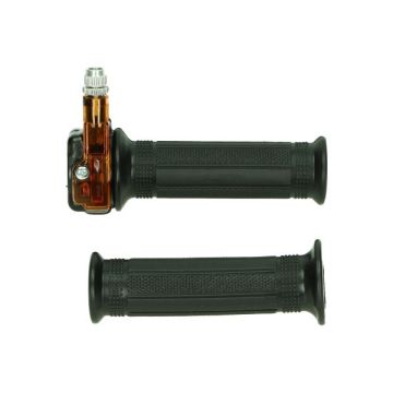 Snelgas recht universeel m87 zwart luSito