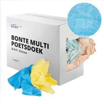 Panno per la pulizia dell'officina in viscosa/poliestere Boso 4 kg