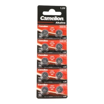 Batteria Camelion AG10 1.5v 10 pezzi