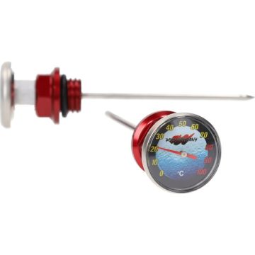 Indicatore della temperatura dell'olio incluso Honda universale rosso