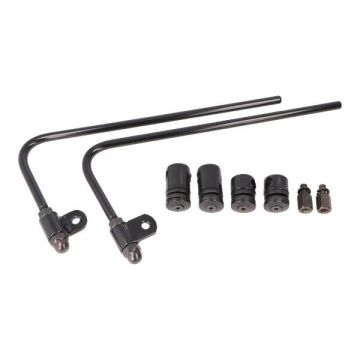 Kit di montaggio per parabrezza (per 124195/124196) Segway 110/ E-ID S6 nero Regia