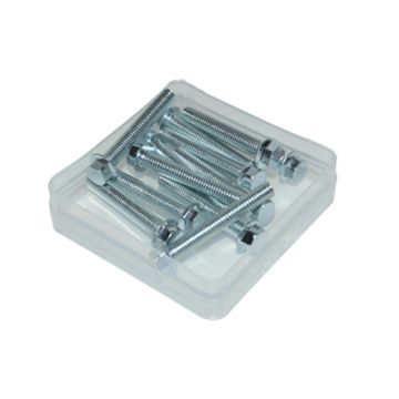 Bullone + flangia testa 8mm m6x40mm 12 pezzi