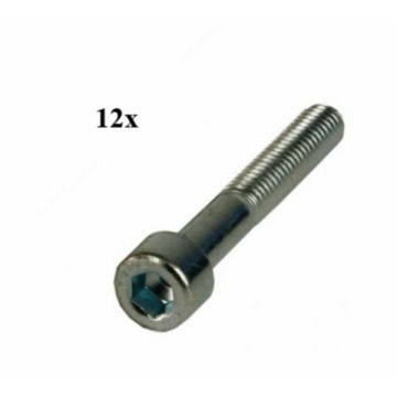 Vite a brugola m6x40mm 12 pezzi