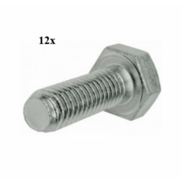 Bullone M8x30mm 12 pezzi