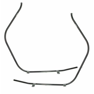 Paramotore e staffe decorative China LX/VX/Napoli nero lucido DMP