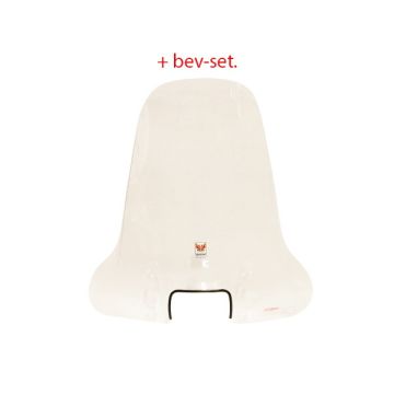 Parabrezza ad alta trasparenza AGM VXS/Riva Sport/Benson S/Napoli S/Riva Sport/Touring S/Rivalux/Felice S/VXL/SXL/Lux S Isotta