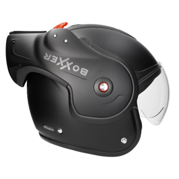 Casco con sistema ROOF Boxxer nero opaco