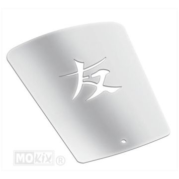 Coperchio batteria in acciaio inossidabile Peugeot Speedfight