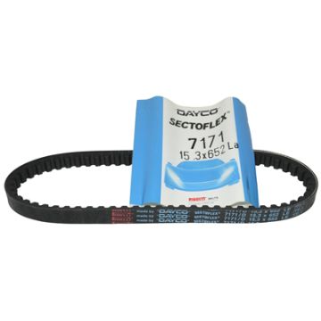 Cinghia trapezoidale Peugeot Rapido/ST/Honda Vision 15.3x652 Dayco/Pirelli 7171