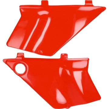 Set parabrezza laterale lungo Honda MT rosso DMP