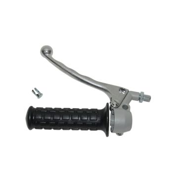 Leva frizione completa modello Magura Zundapp modello 517 argento sinistra