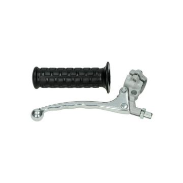 Pochette modello Magura (prodotta in UE) Zundapp vecchio modello 517 grigia sinistra