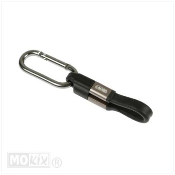 Cavo di ricarica 10cm/portachiavi Usb>Typhoone C