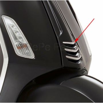 striscia decorativa centrale copertina anteriore [nota] sprint black matt top piag orig CM2978035