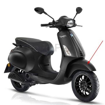 Parafango anteriore Vespa Sprint 4 tempi E4 nero opaco 99/C Piaggio originale 1B006646000NV