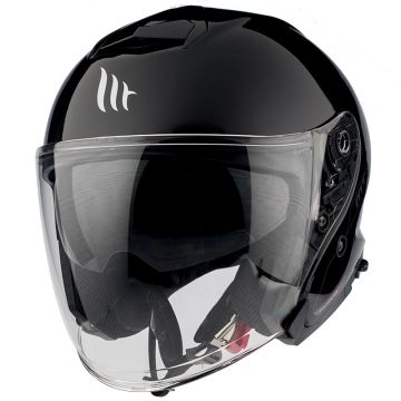 Casco jet MT Thunder III SV nero opaco