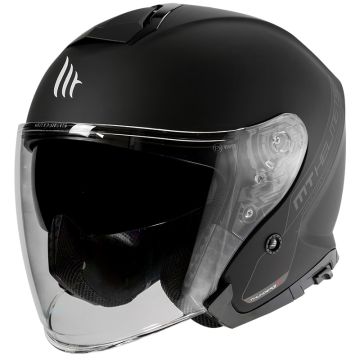 Casco jet MT Thunder III SV nero opaco