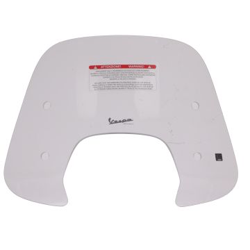 Parabrezza - con kit di montaggio basso trasparente h=340mm Vespa Sprint 50/Vespa Sprint 125/Vespa Sprint 150 1B001027 originale