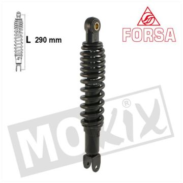 Ammortizzatore APR Scarabeo 98-05 50/125 nero forsa