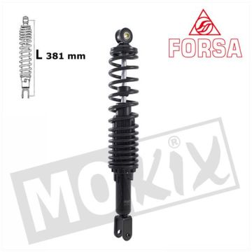 Ammortizzatore Sym Joymax 12-14 300 nero Forsa