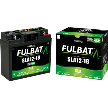 Batteria Fulbat SLA12-18 SLA 12V 18Ah senza manutenzione (per trattorini rasaerba)
