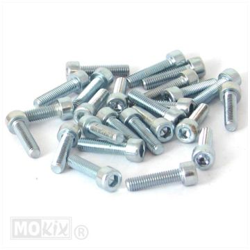 Vite a brugola M5x20mm lunghezza 25 pezzi