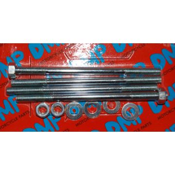 Perno cilindrico + dado Minarelli verticale m6x107mm DMP 4 pezzi