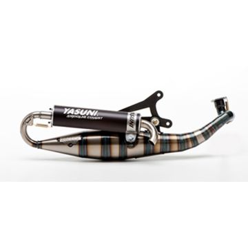 Marmitta orizzontale Minarelli Yasuni City 16 Black