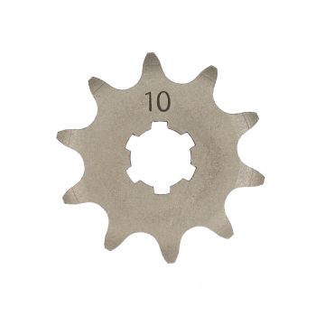Pignone anteriore DMP a 10 denti Yamaha DT-M/DTMX/FS1/RD/M/RDMX