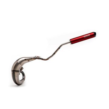 Marmitta Yamaha DT50R/DT50SM/min AM6/Rieju/Ryz Cross/Ryz sm rosso Yasuni serie max tu