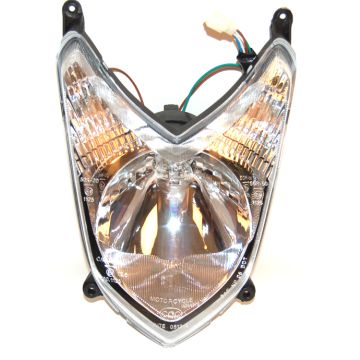 Faro anteriore Kymco Agility da 10-12 pollici completo di luci e cavi