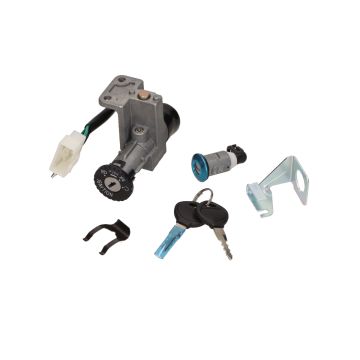 Blocchetto di accensione completo di tappo del serbatoio/lucchetto Buddy e sella Kymco Agility lunga 10/12 pollici/Vitality/Yup