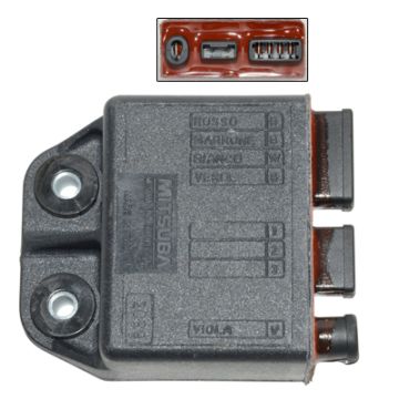 CDI Piaggio 125/150 2 tempi AC/Typhoon 125-150/SKR 125-150/Skipper 125-150/Aprilia SR 125-150/Gilera Typhoon 125-150/Aprilia SR 125-150 <-2001 1R000003 originale