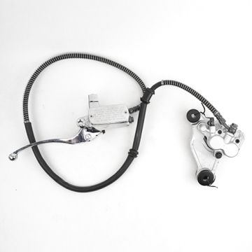 Leva freno inclusa pinza pompa freno cromata Grande Retro/Classic/Milano/Torino/Roma/Custom/HTQT29/Borsalino/Junior/Firenze/RG/Sensa/Bella/Aurora