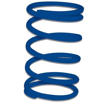 Molla di compressione frizione -Malossi MHR- Blocco motore Piaggio 50 2 tempi/4 tempi/DINK/KB/K12 blu 106 percento 298325.A0