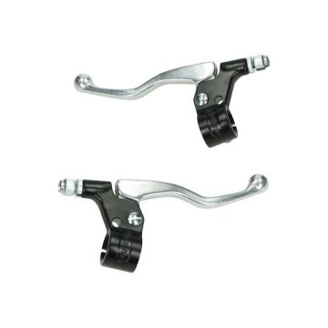 Set di leve corte Puch Maxi in alluminio/nero LuSito