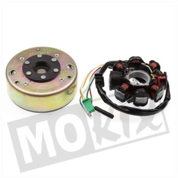 Accensione + volano Cina 4t GY6 125cc