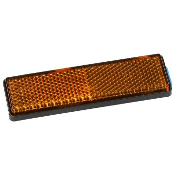 Riflettore rettangolare 95x28 arancione impilabile CE