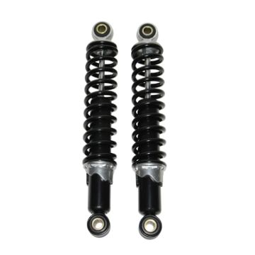 Kit ammortizzatori Gilera Citta /Puch Maxi/Tomos 300mm nero DMP