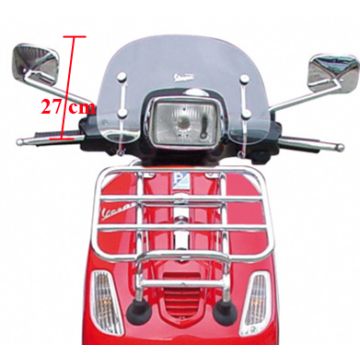 Parabrezza basso -Piaggio Cruiser-27cm Vespa S 50-125-150 trasparente 655376 originale