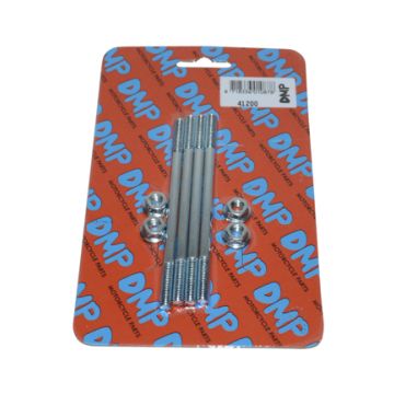 Perno cilindrico + dado Puch Maxi/Aprilia Mojito/2 tempi m6x107mm DMP 4 pezzi