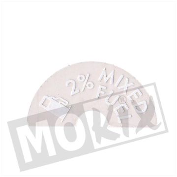 ADESIVO BYE BIKE FUEL 2%